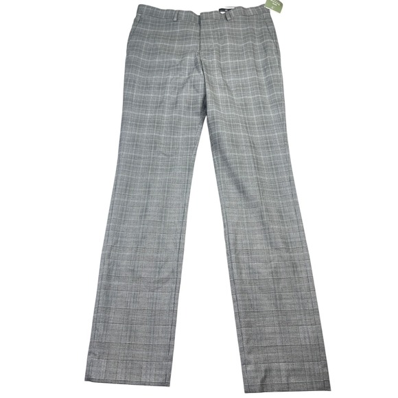 H&M Other - H&M Coupe Moulante Pants Mens 32R Gray Nailhead Pattern Slash Pockets Skinny Leg